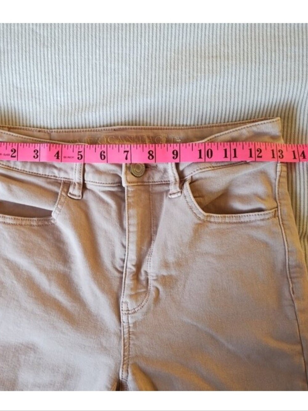 American Eagle Pink Jeans Jeggings